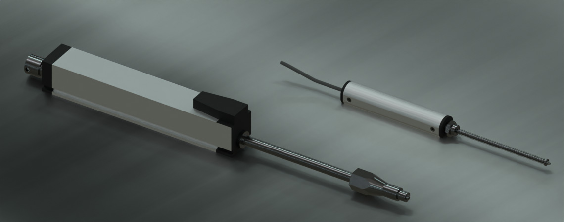 Spring Loaded Linear Potentiometers