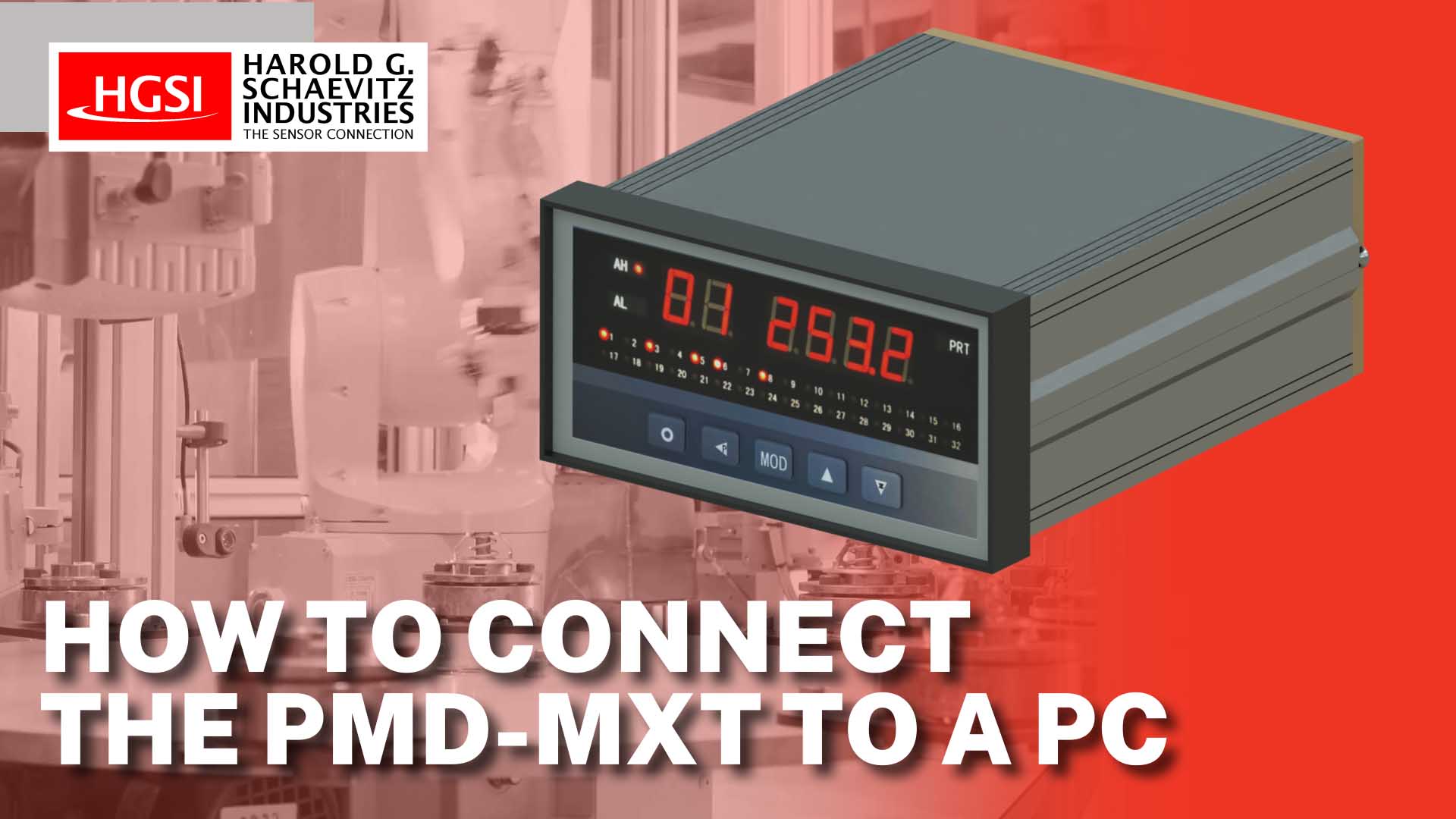 How to Connect the PMD-MXT Temperature Scanner to a PC