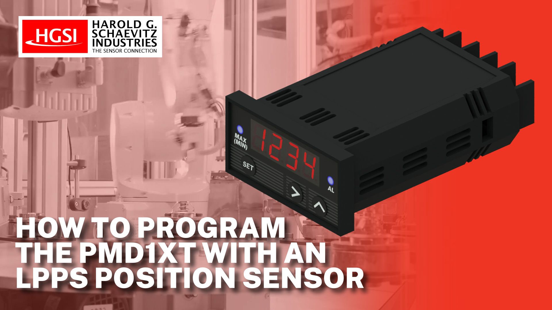 How to Program PMD1XT Readout with LPPS Series Linear Potentiometer
