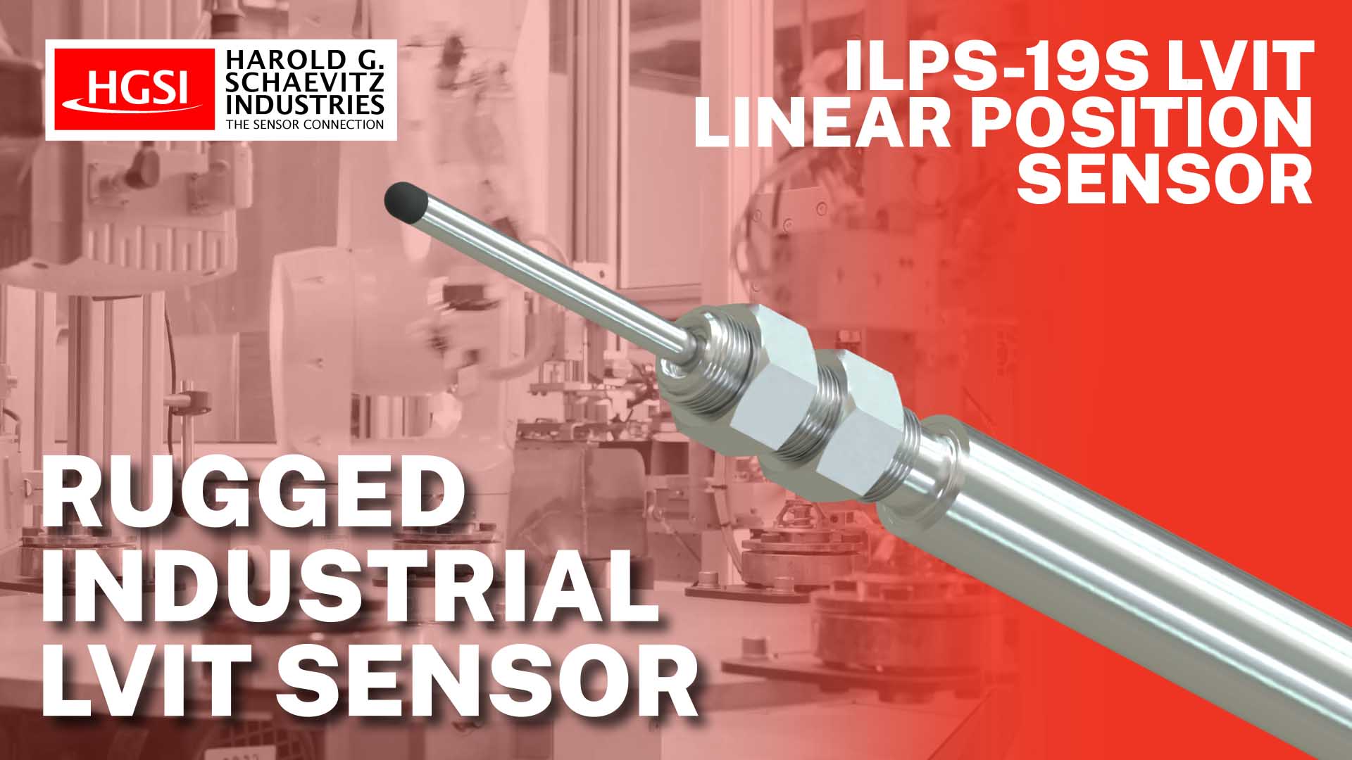 Overview of ILPS-19S Series LVIT Linear Position Sensor