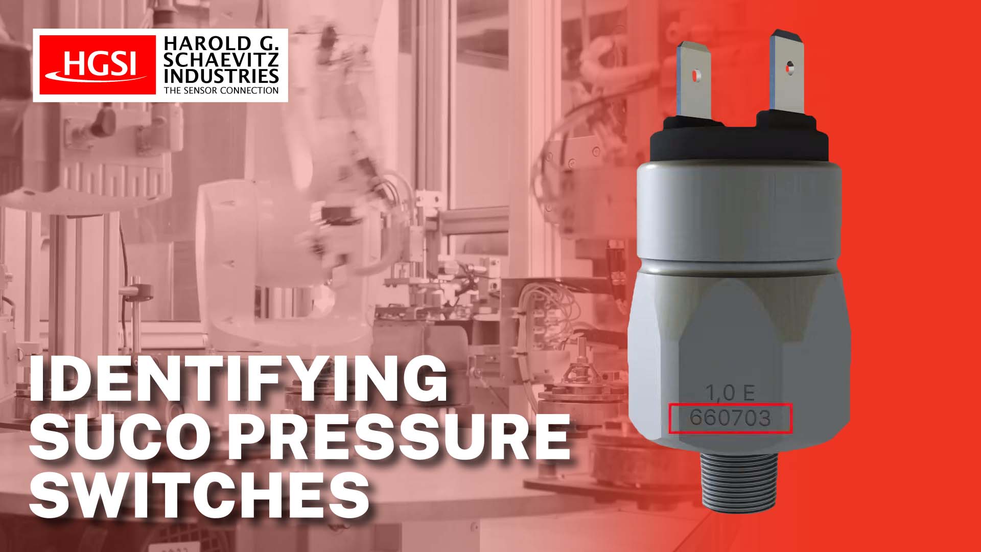 How to Identify a Suco Series 01 Pressure Switch