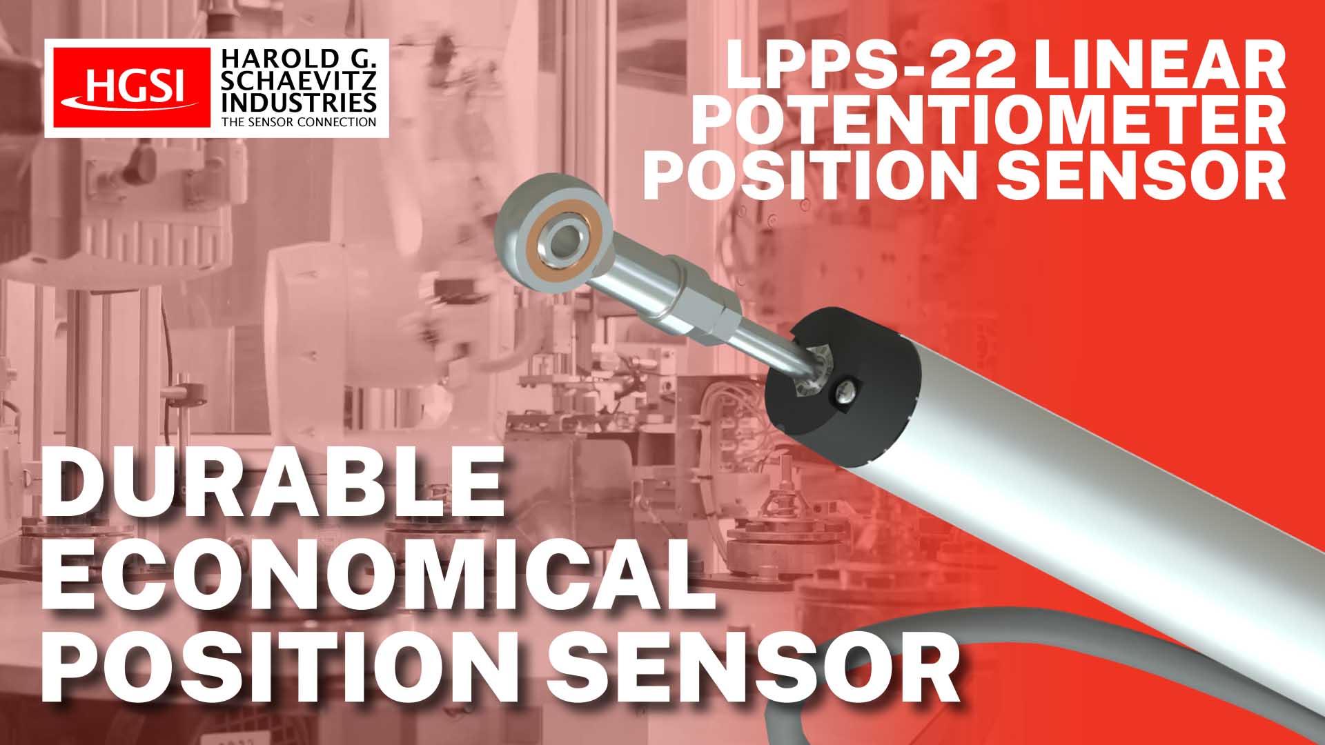 Overview of LPPS-22 Series Linear Potentiometer Position Sensor