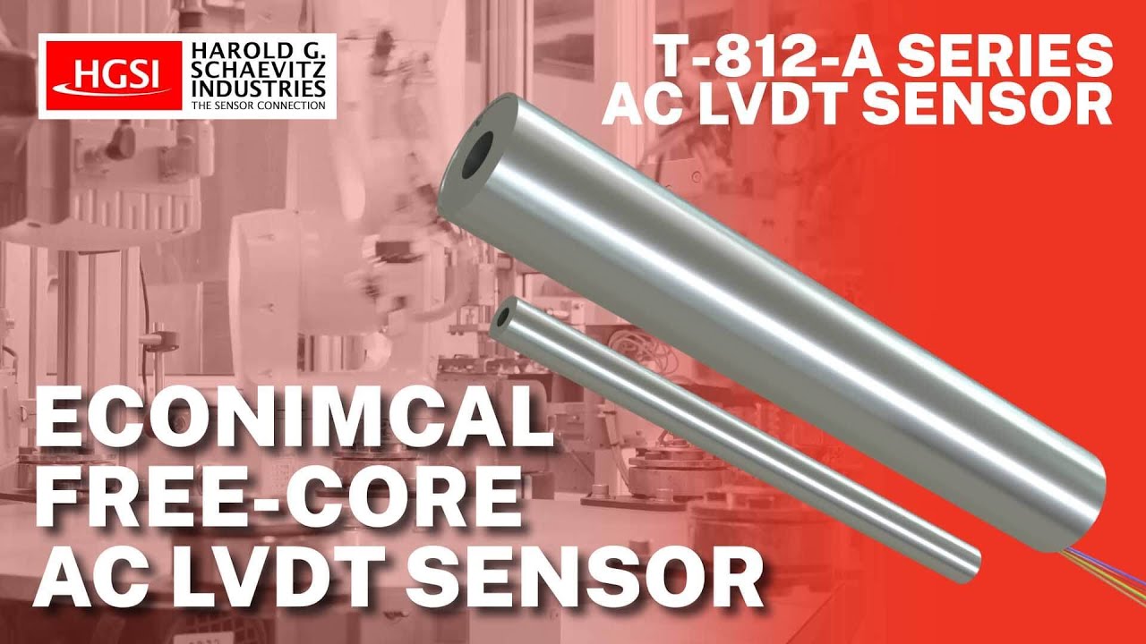 T-812-A Series Free Core AC LVDT Overview