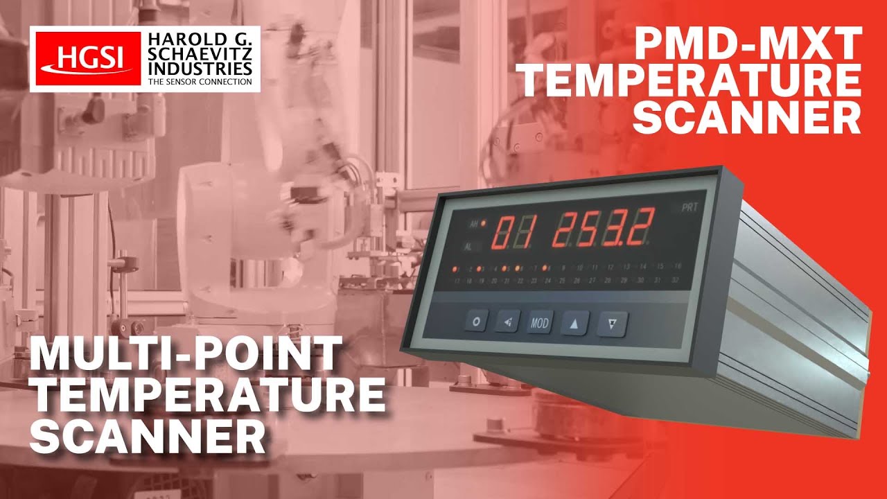 PMD-MXT Series Multi-Point Temperature Scanner Overview
