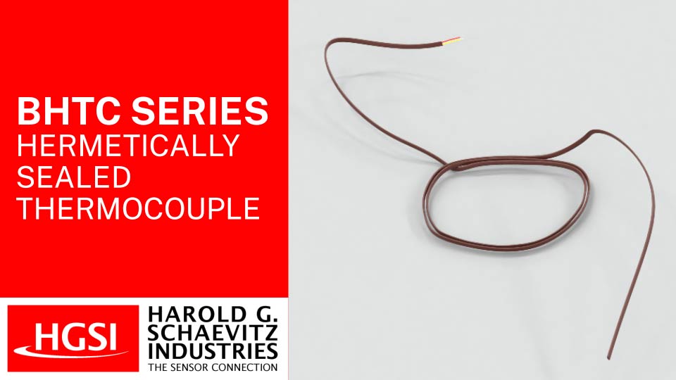 BHTC Series Ready-Made Hermetically Sealed Insulated Beaded Wire Thermocouples Overview