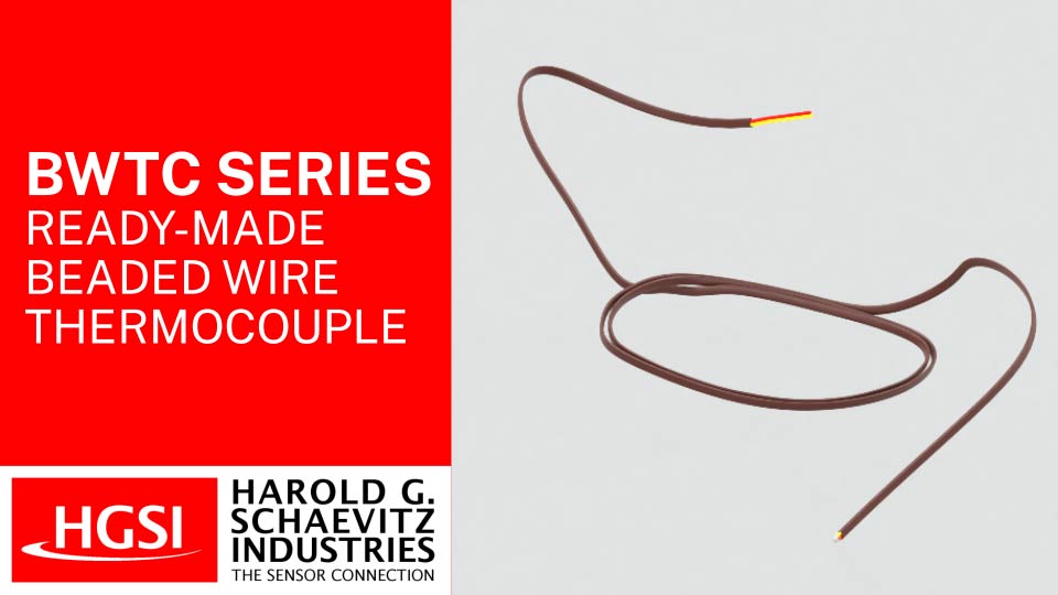 BWTC Series Ready-Made Insulated Beaded Wire Thermocouple Overview