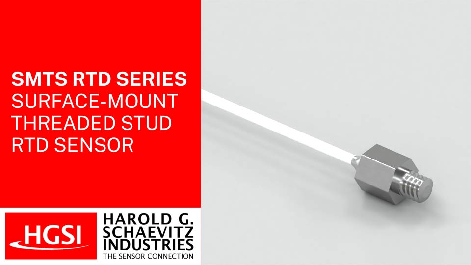 SMTS RTD Series Miniature Threaded Stud Surface Mount RTD Sensor Overview Thumbnail