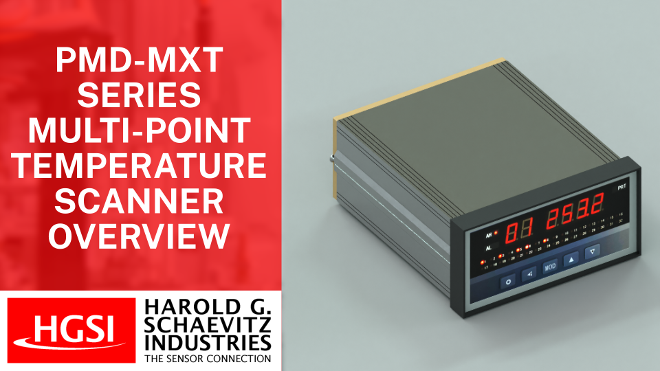 PMD-MXT Series Multi-Point Temperature Scanner Overview