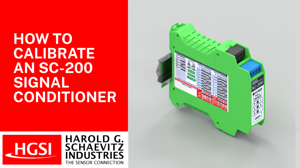 How to Calibrate an SC-200 LVDT Signal Conditioner Thumbnail