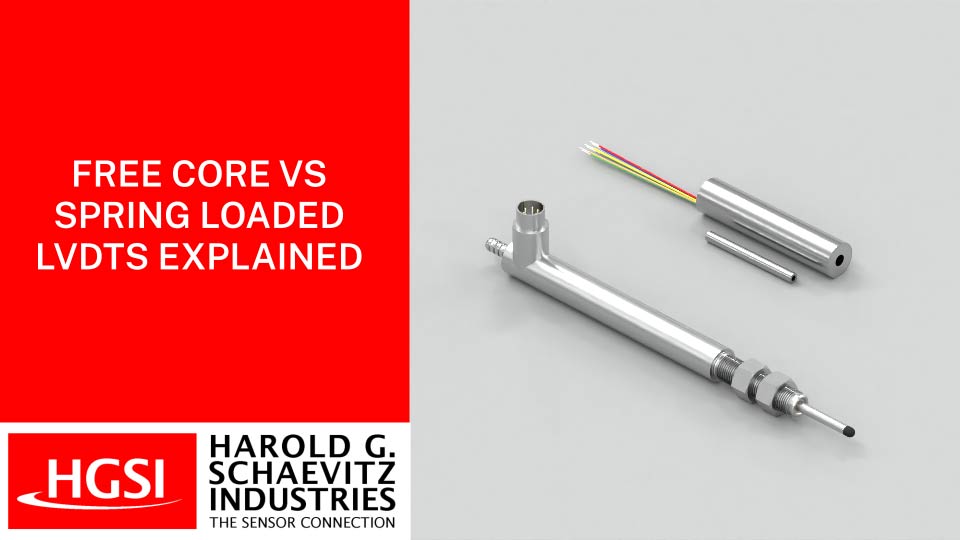 Spring Loaded vs Free Core LVDTs Explained Video Thumbnail