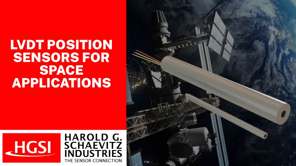 LVDT Position Sensors for Space Applications