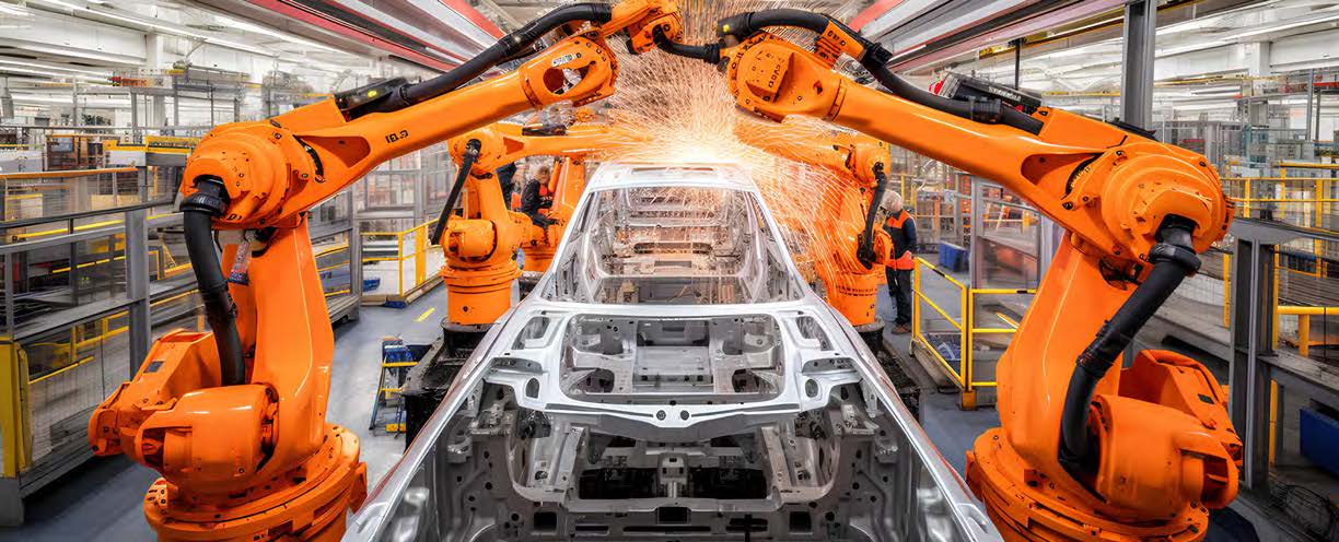 image of a automotive factory