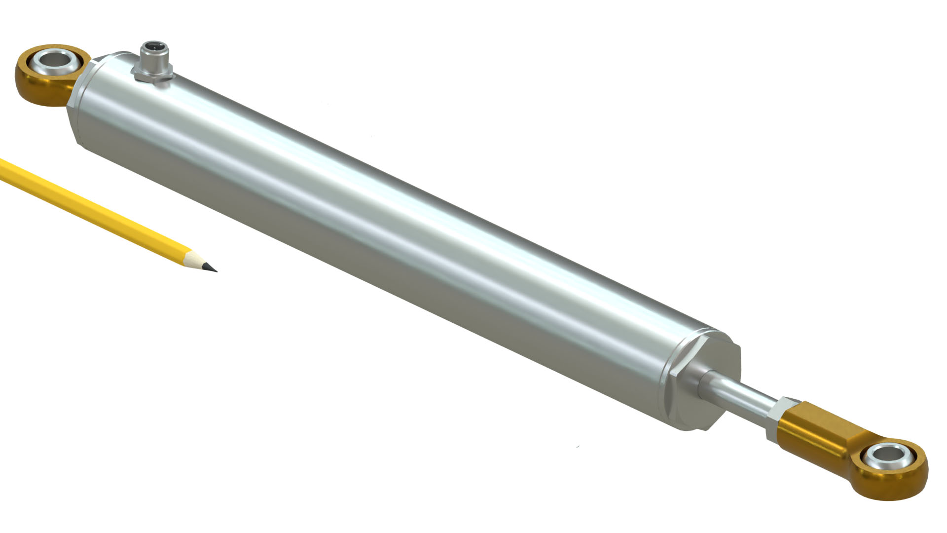 ILPS-45 LVIT Linear Variable Inductive Position Sensor with Rod End Joints