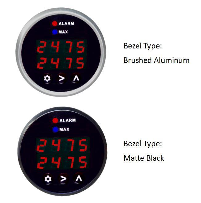 DPG-SD Single Channel Round Digital Gauge - Type K Thermocouple