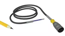 ILPS Series Linear LVIT Position Sensor M12 5-Pin Straight Cable Assembly
