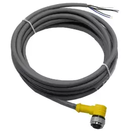 ILPS Series Linear LVIT Position Sensor M12 5-Pin 90 Degree Cable Assembly