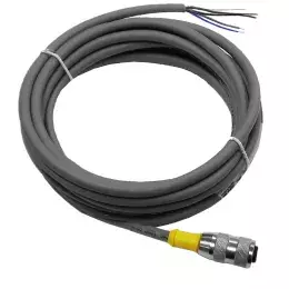 ILPS Series Linear LVIT Position Sensor M12 5-Pin Straight Cable Assembly