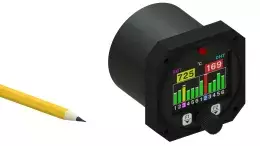 MPG-12C 12-Channel Round Digital Gauge - Type J & K Thermocouple