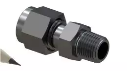 Thermocouple Compression Fitting Adapters 1-8 inch NPT