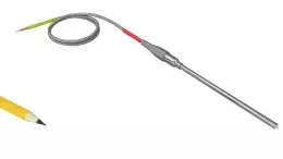 TTJ0 Transition Joint Thermocouple Probe Straight Sheath Exposed Junction