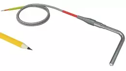 TTJ9 Transition Joint Thermocouple Probe 90 degree Sheath Exposed Junction