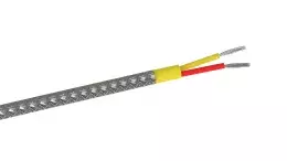 Type K_Thermocouple Wire_Stainless Steel Overbraid_20 Gauge Stranded